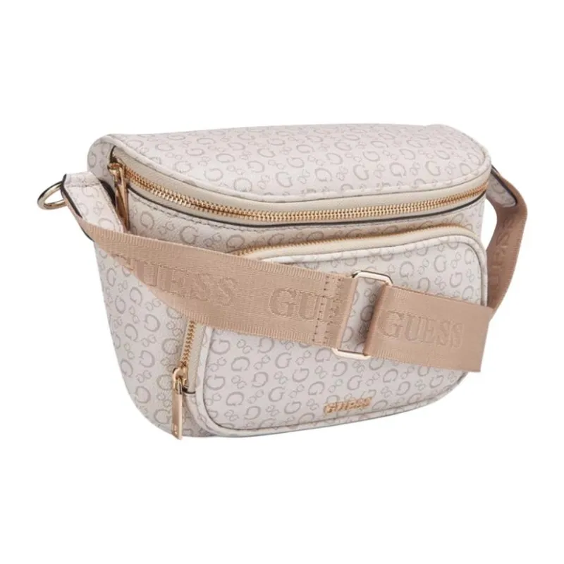 GUESS Artificial Leather Crossbody Bag Shoulder Bag Medium Size Women's White-2
