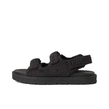 KARL LAGERFELD One Strap Sandals 6cm Women's Black