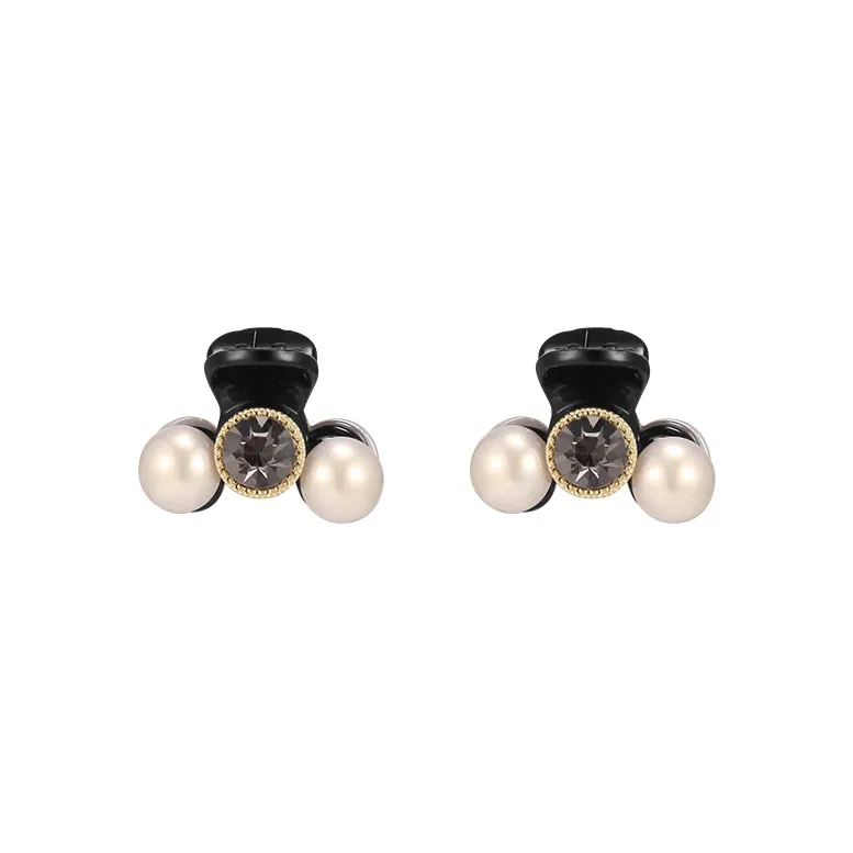Peach Tea Acrylic Hair Clips Women's-0