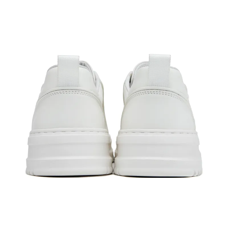 AOKANG Water Resistant Low Top Skateboard Shoes Men's White-2
