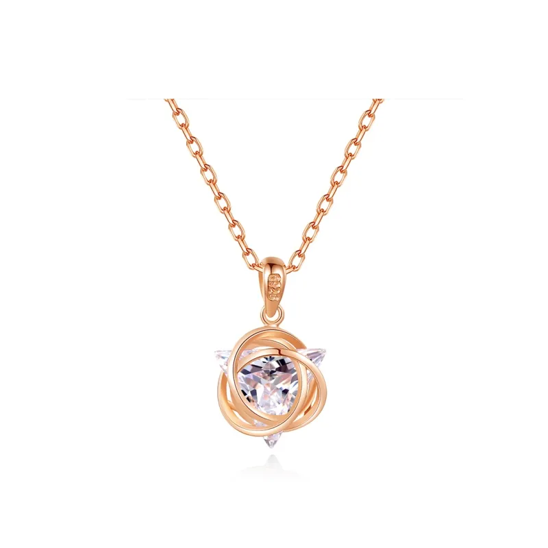 P&N S925 Silver Necklaces Women's-0