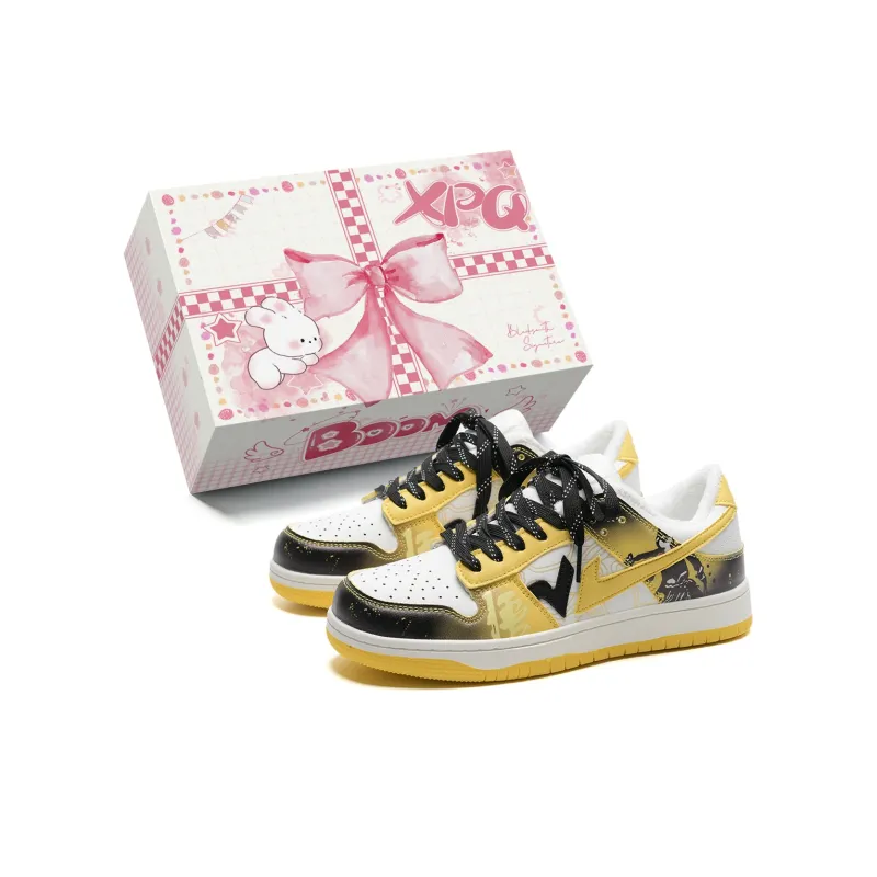 XPQ Anti-Slip And Wear-Resistant Breathable Low-Top Skateboard Shoes Unisex-31