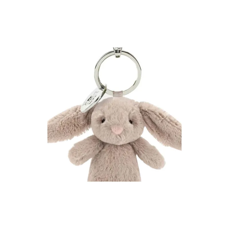 JELLYCAT Bashful Bunny Beige Bag Charm-1