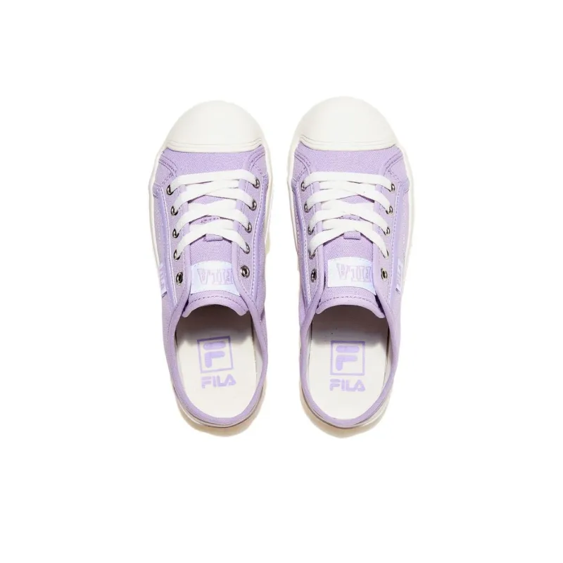 FILA CENTER COURT G MULE Ver 2.0 Anti-Slip Wear-Resistant Low-Top Skateboard Shoes Unisex Light Purple-2