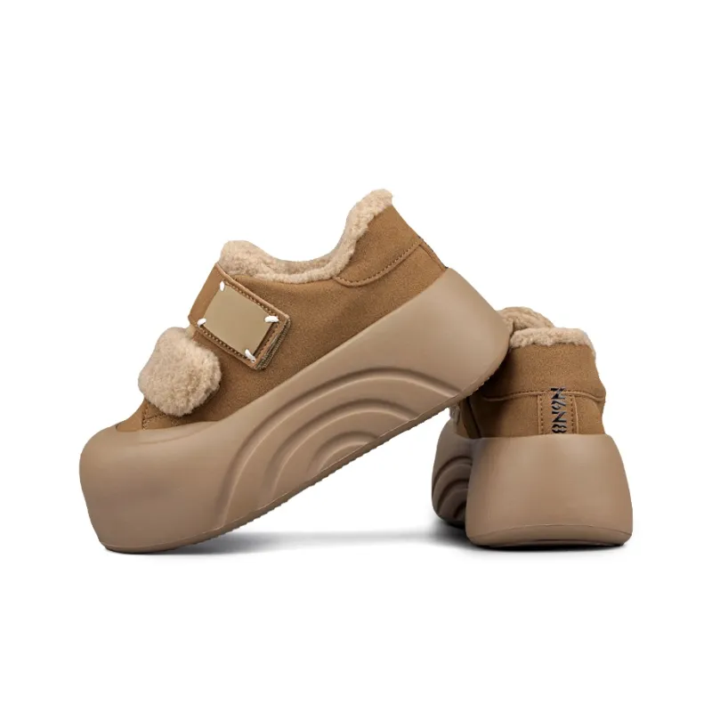 N6N8 Thermal Lightweight Height Increasing Low Top Skateboard Shoes Women's-2