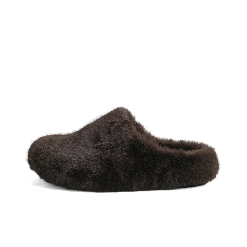 An Old Man Quiet Abrasion Resistant Wrap toe Slippers Women's-8