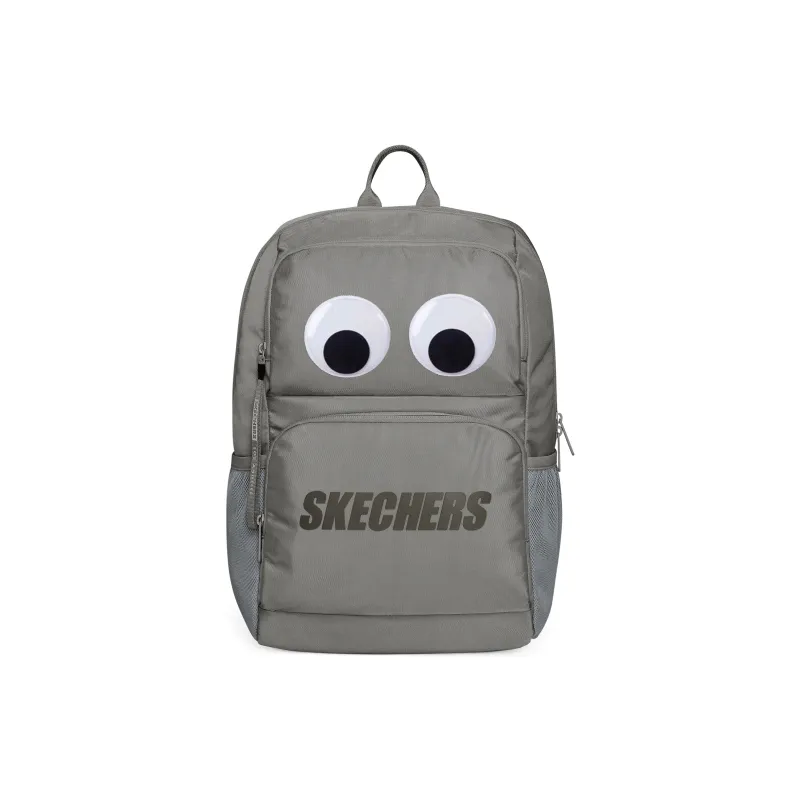 Skechers Fabric Big Eye Backpack Regular Unisex Frost Gray Large Eye Patch Single Packaging-0