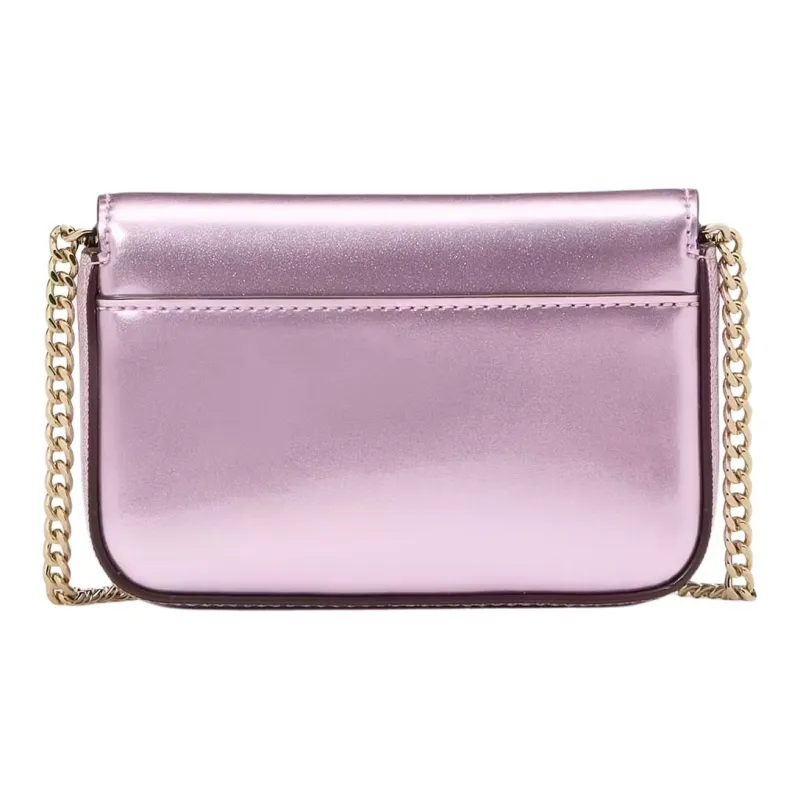 Kate Spade Patent Leather Card Holders Shoulder Bag Crossbody Bag Women's Quartz Pink Red-2