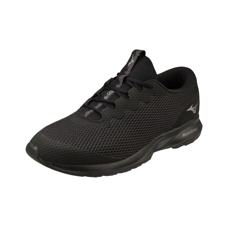 Mizuno Anti Slip Wear Resistant Low Top Casual Shoes Unisex Black-2