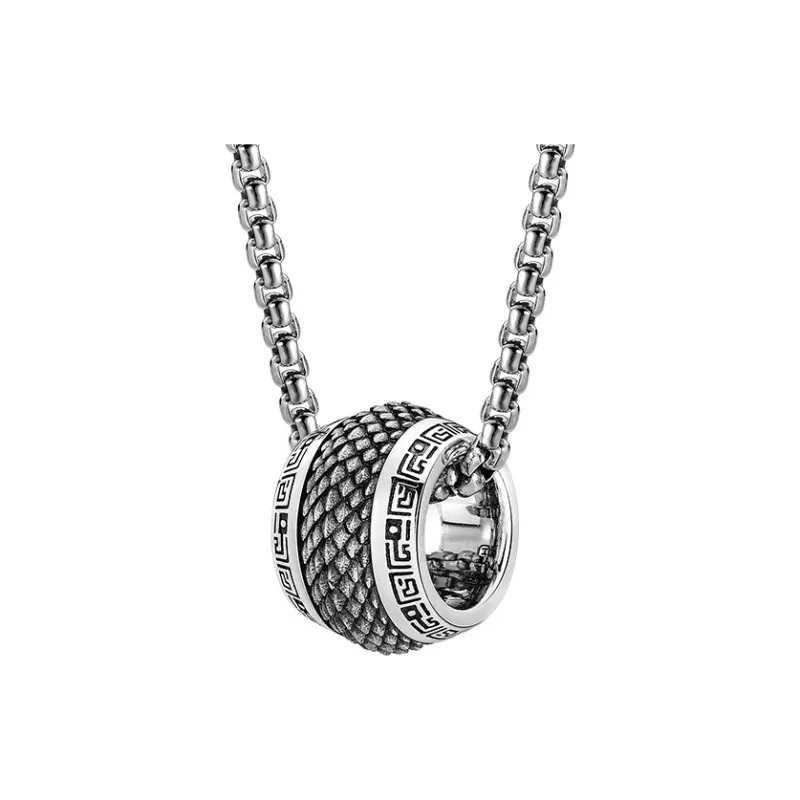 MYSH 925 Sterling Silver Necklaces Men's-1