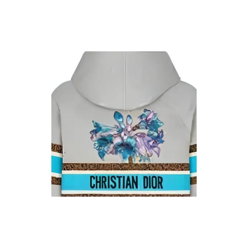 DIOR FW22 Sweatshirt Women's Gray-4