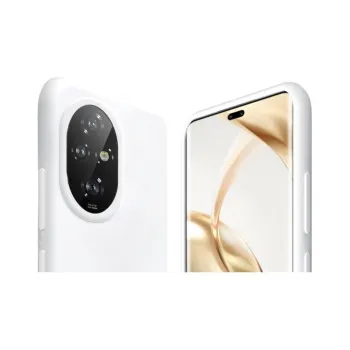 ZHUOJI Silicone Material Lens Fully Enclosed Microfiber Flock Phone Case Compatible With Honor 200/Pro