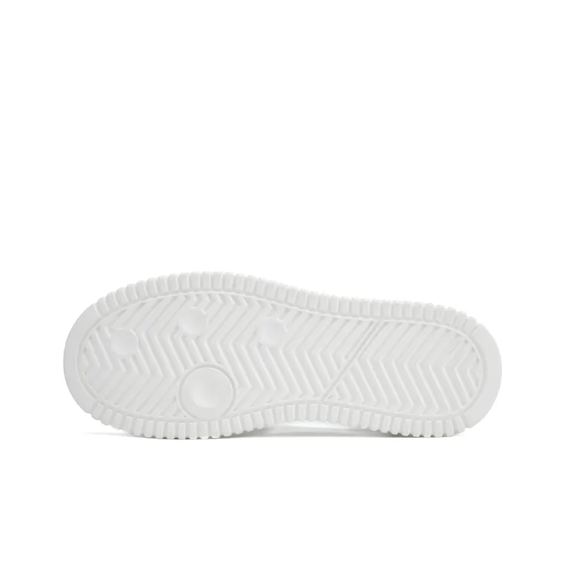 AOKANG Water Resistant Low Top Skateboard Shoes Men's White-3
