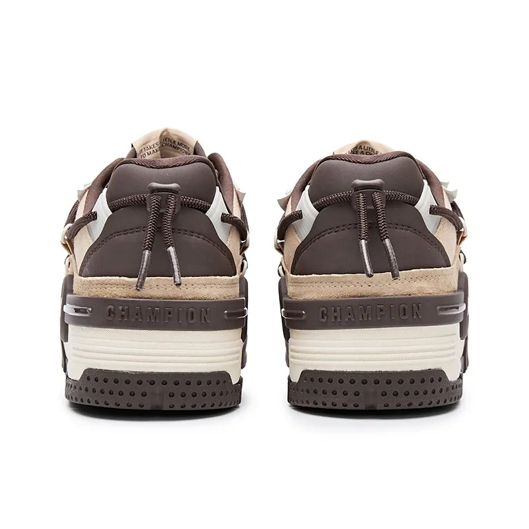 Champion Headphone Shoes Low Top Skateboard Shoes Men's Sesame Brown/Baroque Brown-3