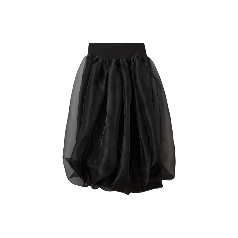 The. Garment FW24 Casual Long Skirts Women's Black-1