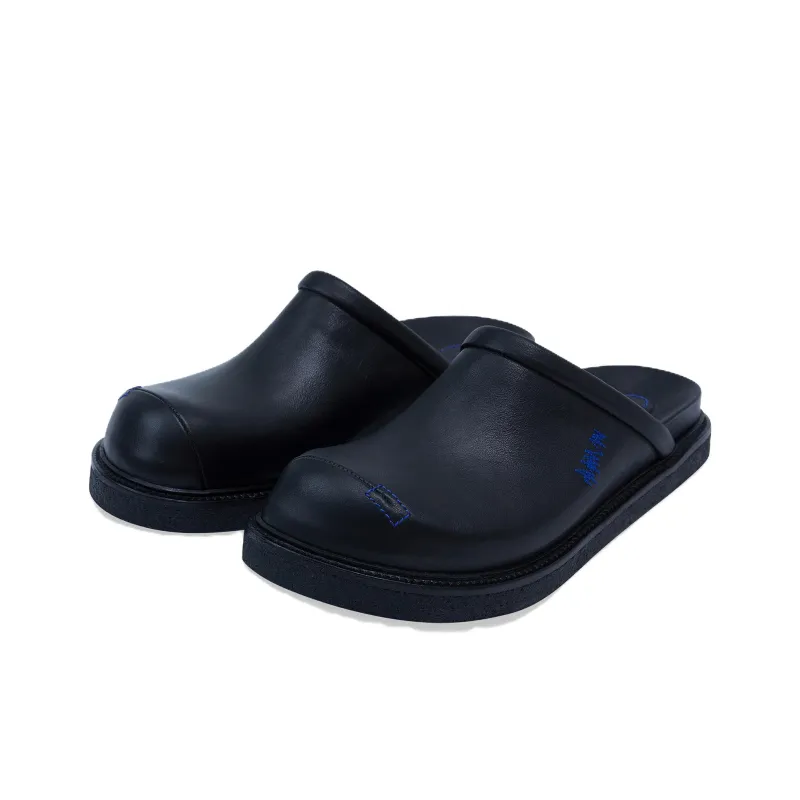 ADER ERROR Sabot 02 Abrasion Resistant Wrap toe Slippers Unisex Black-1