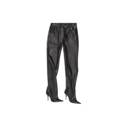 Balenciaga Knitted Sweatpants Women's Black