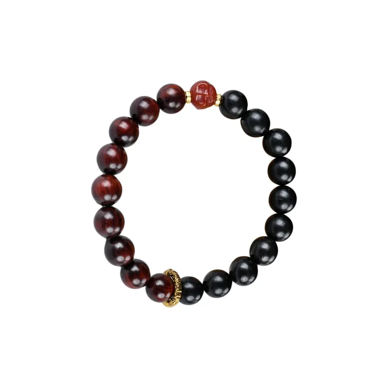 Magic Circle Pterocarpus Bracelets Unisex-1