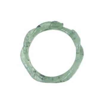 South Asia Natural Serpentine Jade Bangles Unisex