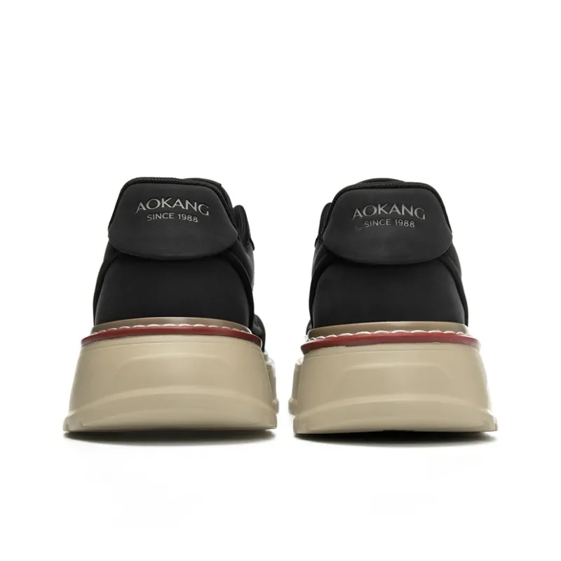 AOKANG AK DUNK Series Height Increasing Wear-Resistant Lightweight Slip-Resistant Low-Top Skateboard Shoes Men's Box-10
