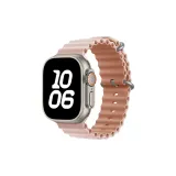 Oxford Pink & Rose Gray/Ocean Strap (Silicone)