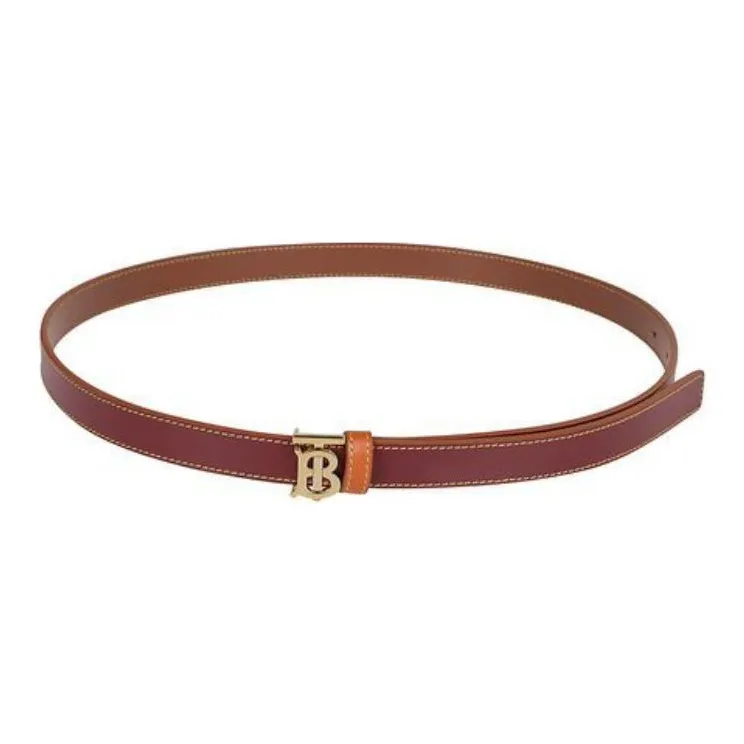 Burberry Tb Monogram Buckle Belt-1