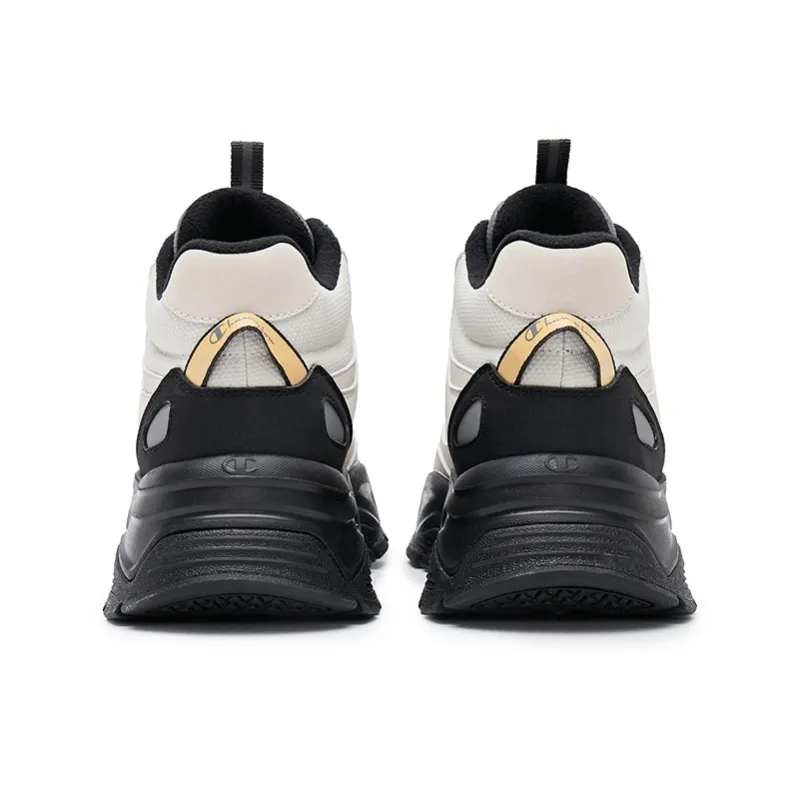 Champion High-Top Chunky Sneakers Women's Oat/Black-3