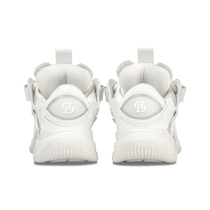 Daisy Fellowes Rocket 001 Stylish Skateboarding Shoes Unisex White-5