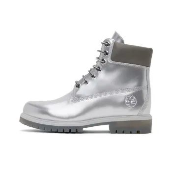 Veneda Carter x Timberland 6 Inch Boot Ankle Boots Men's Silver