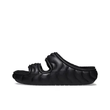 Crocs Classic Cozzzy Overpuff Sandal Black