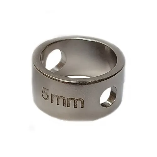 MM6 Maison Margiela Brass Rings Men's Silver