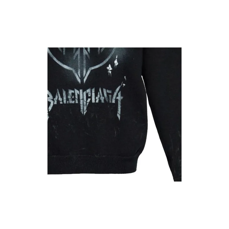 Balenciaga Bb Logo Crewneck Sweatshirt-6