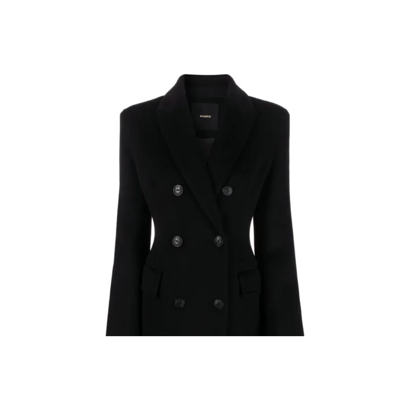 PINKO Double breasted Wool Coat-5