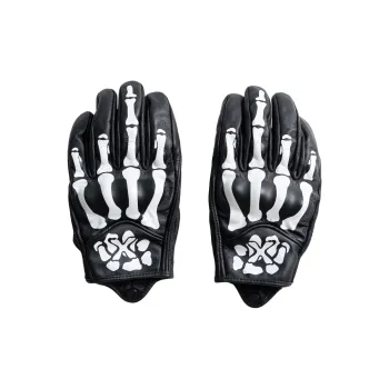 Xotic Goatskin Motorcycle Gloves Unisex