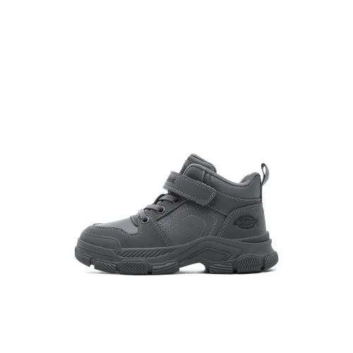 Dickies Wear-Resistant High-Top Kids Lifestyle Shoes Gray Kids'