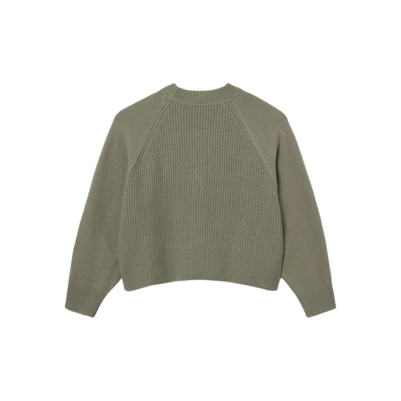 LACOSTE Sweater Women's Khaki Brown-1