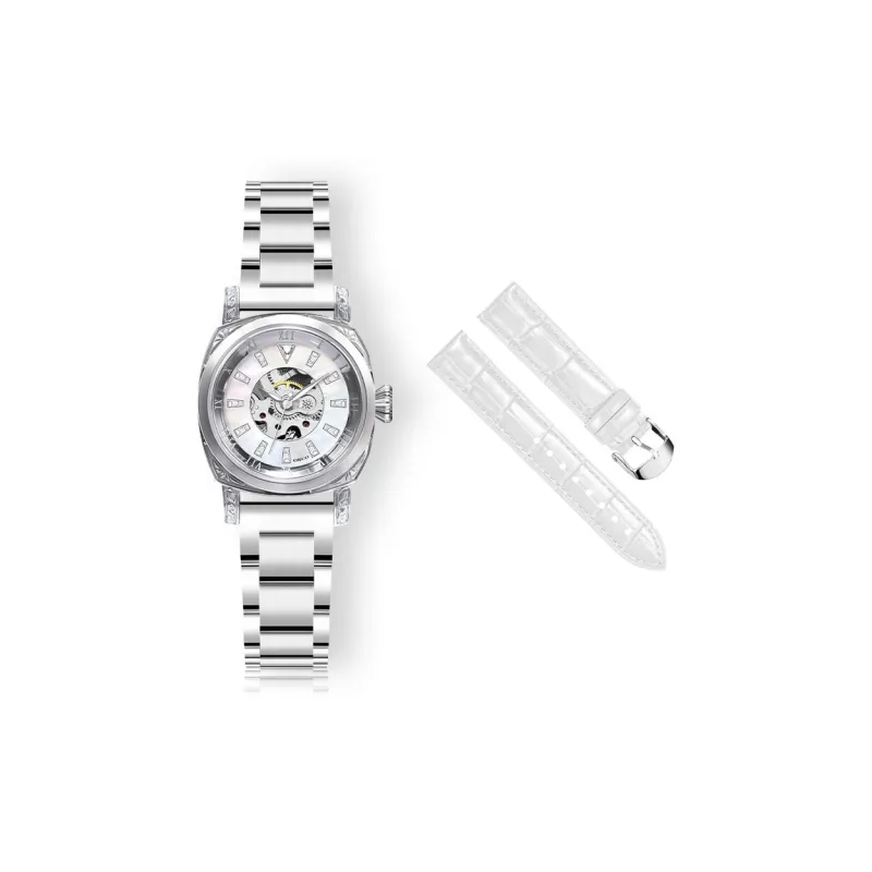 ORCO Mechanical Movement Watch Women's Watch Mother-of-Pearl Color Watch Dial-3