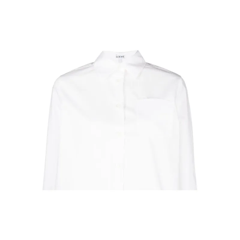 LOEWE Trapeze Shirt 'White'-5