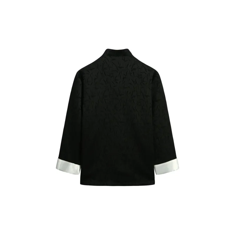 XUANSHENG Jackets Coats Men's Black-4