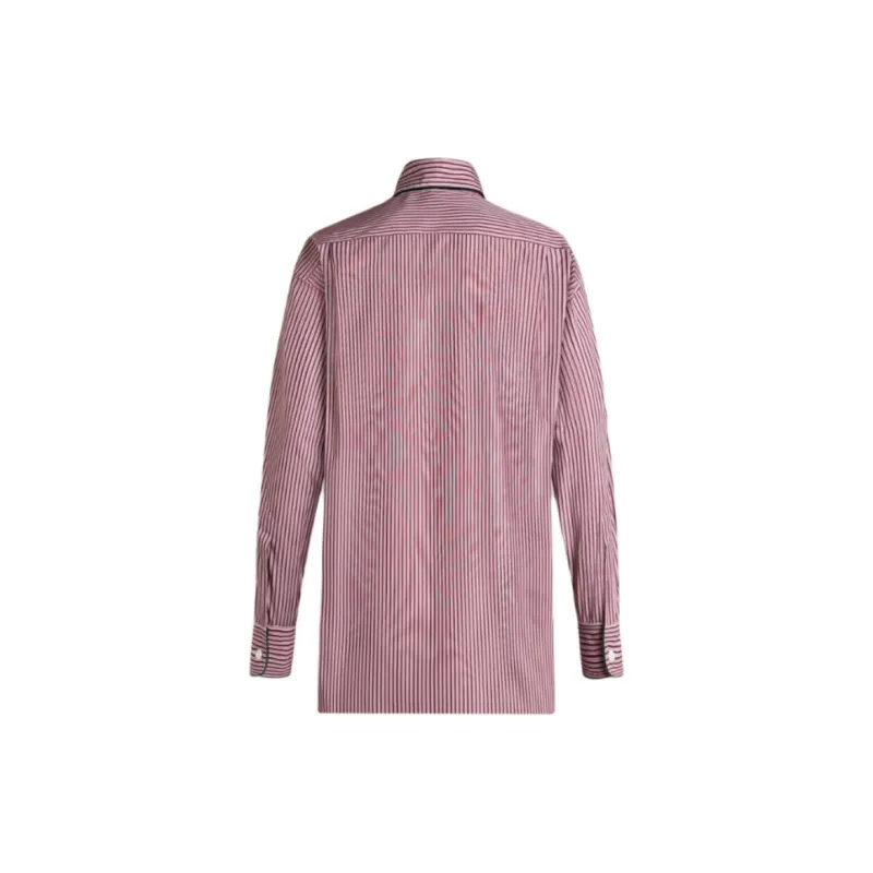ETRO Striped Straight Hem Shirt-1