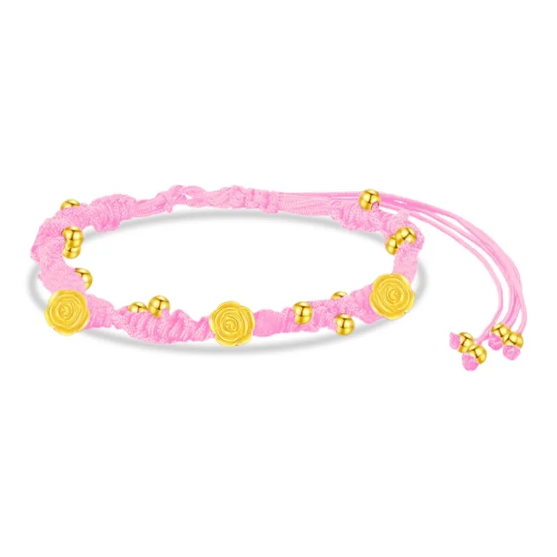 SINO GEM Gold Bracelet Women's-14