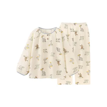 Beast's Secret Pajama Set Women's Ecru