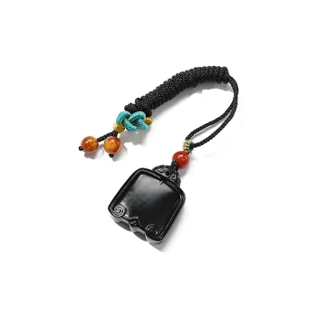 FANHAOGANG JADE Inkstone Necklaces Men's