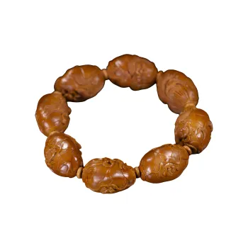 ZHOUPAI Olive Pit Bracelets Unisex