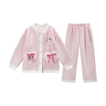 GUKOO x HelloKitty Pajama Set Women's Watercolor