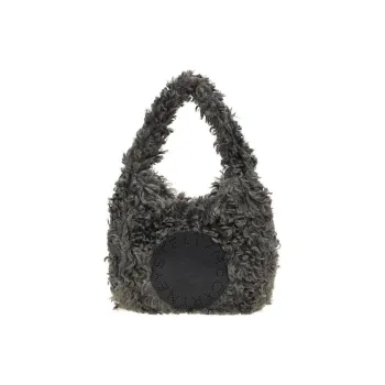 Stella McCartney Small Logo Plush Teddy Tote Bag