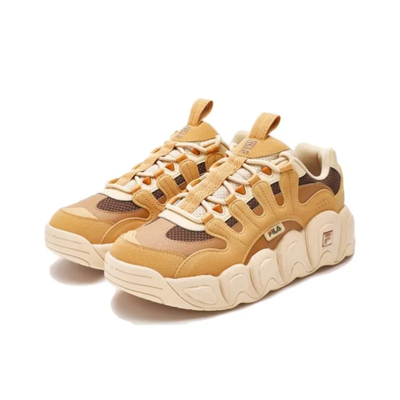FILA Croissant Chunky Sneakers 'Orange Brown'-2