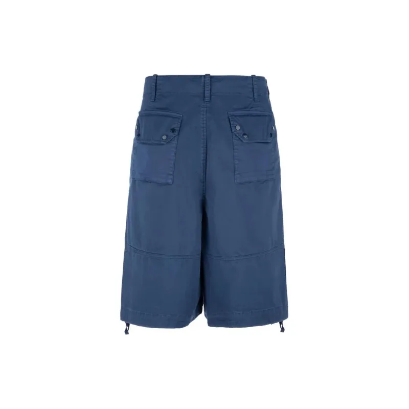 TEN C Stretch cotton Bermuda Shorts-1