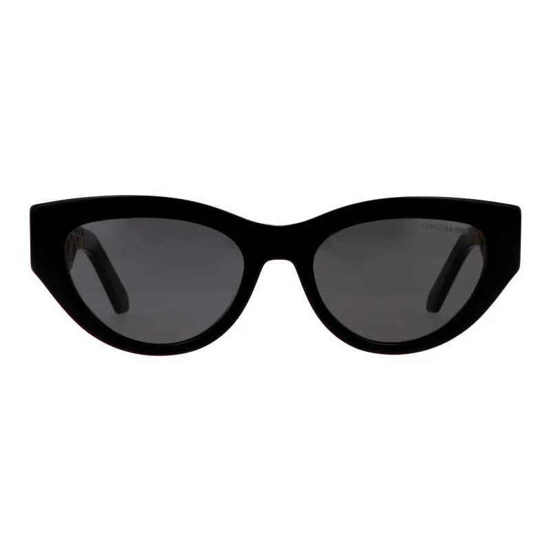 DIOR Acetate Metal Cat Eye Sunglasses Unisex Black-1