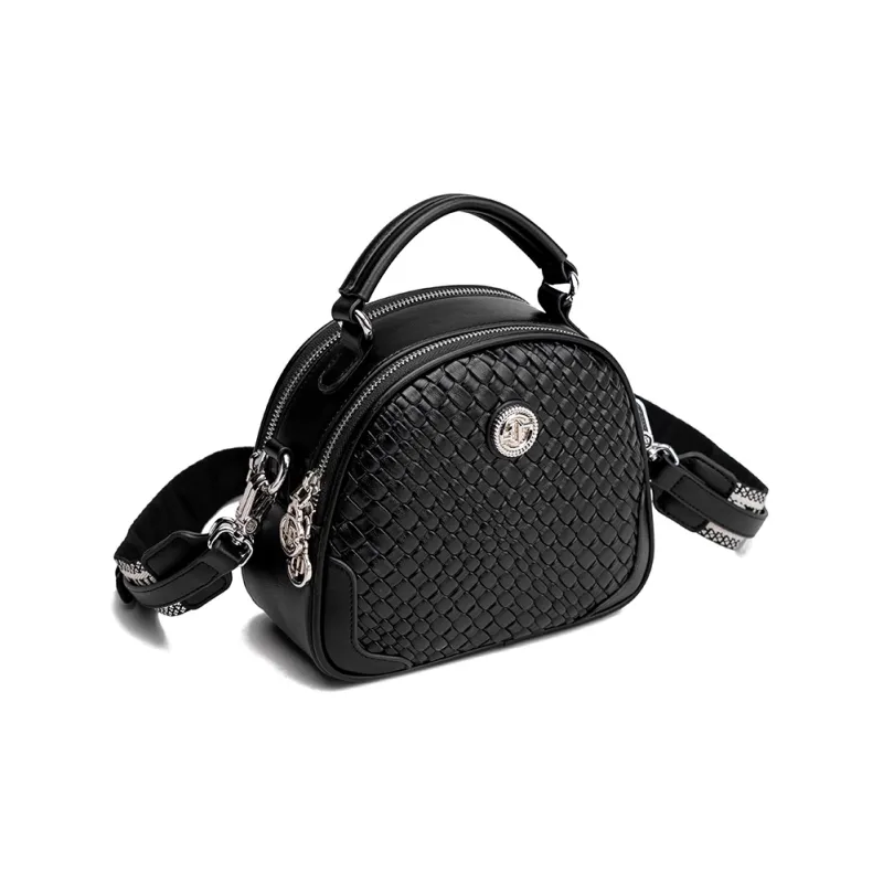 GELANDAI PU Shoulder Bag, Crossbody Bag, Handbag Women's Black-0